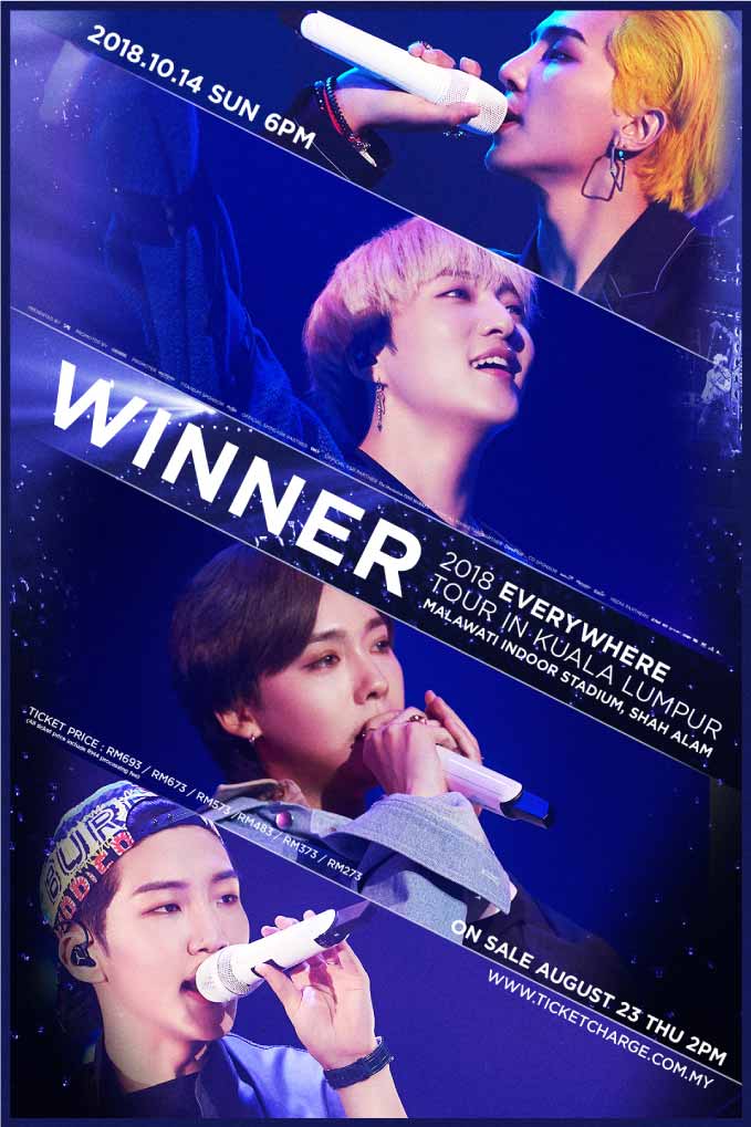 WINNER 2018 Everywhere Tour Kuala Lumpur